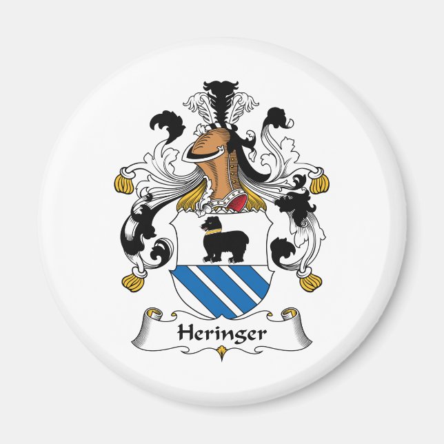 Íman Heringer Family Crest (Frente)