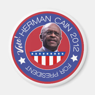 Íman Herman Cain para o presidente 2012 dos E.U.
