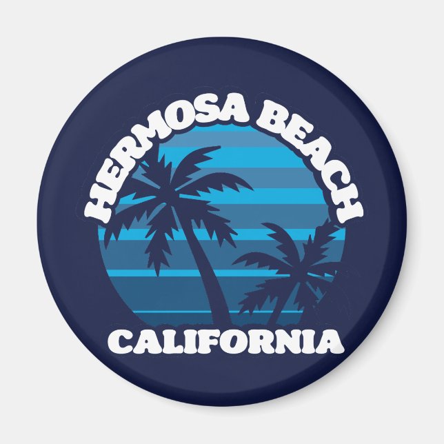 Íman Hermosa Beach, Califórnia (Frente)