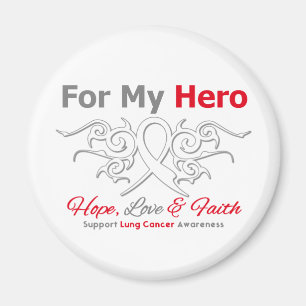 Íman Hero de Fita Tribal de Canceres Pulmonares