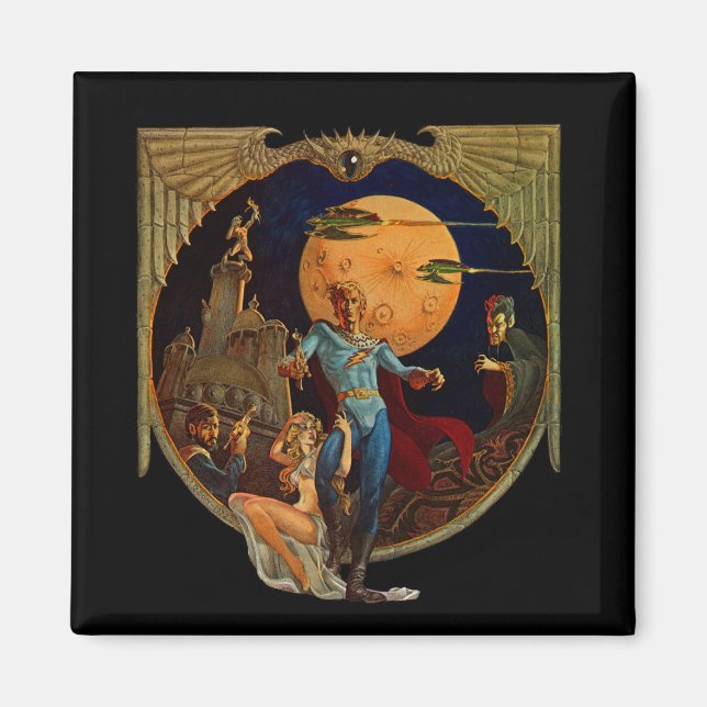 Íman Herói do Sci-Fi (Frente)