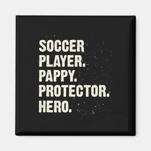Íman Herói Protetor Jogador de Futebol Pappy Amante de