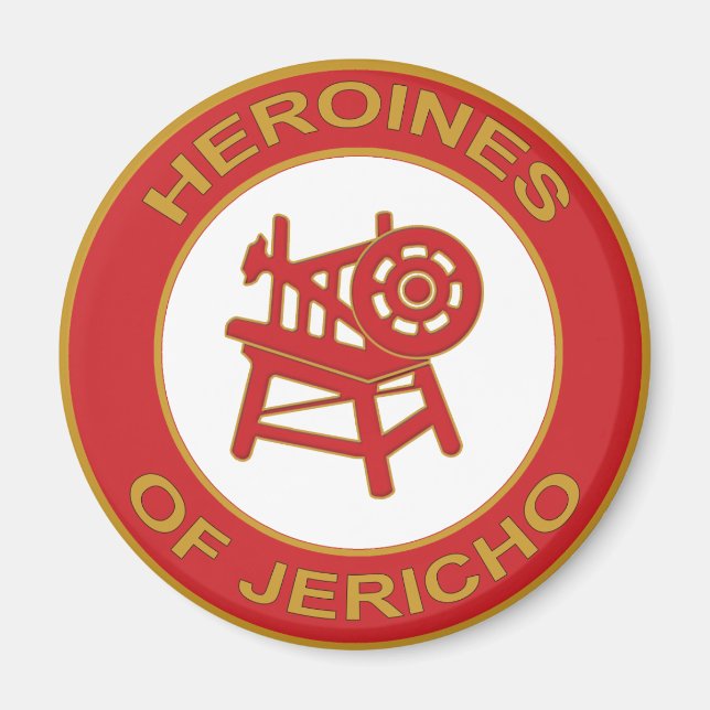 Íman Heroínas de Jericho (Frente)