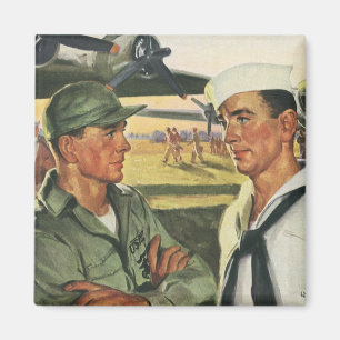 Íman Heróis Patrióticos Antigos, Homens Militares Unifo