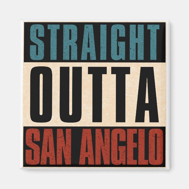 Íman Hetero de San Angelo Texas TX (Frente)