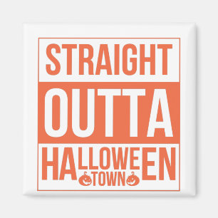 Íman Hetero fora da cidade de Halloween