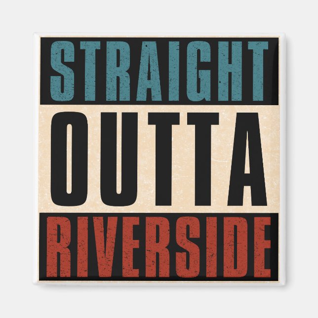 Íman Hetero fora de Riverside California CA (Frente)