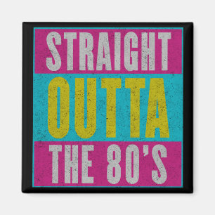 Íman Hetero Fora Do Retro Da Vintage Do anos 80