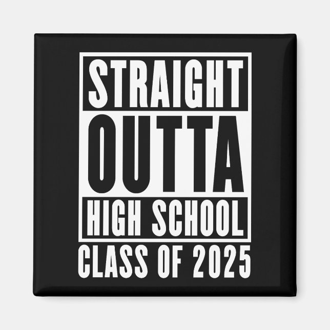 Íman Hetero fora do Segundo grau Classe de 2025 (Frente)