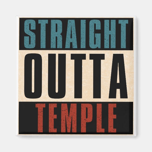 Íman Hetero fora do templo Texas TX (Frente)
