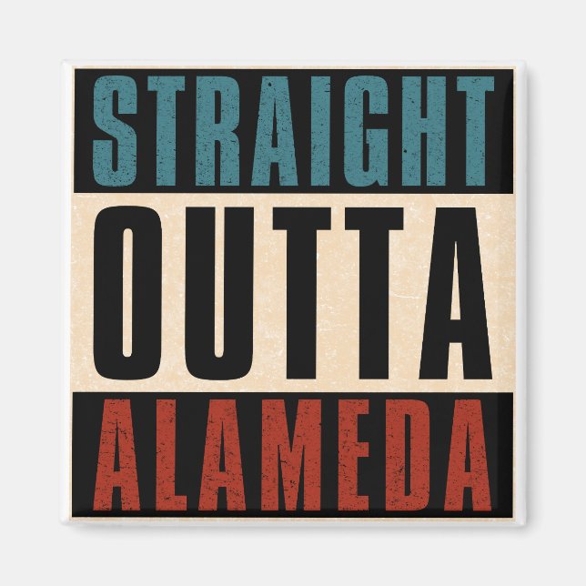 Íman Hetero Outta Alameda California CA (Frente)