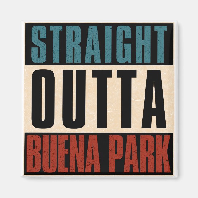 Íman Hetero Outta Buena Park Califórnia CA (Frente)