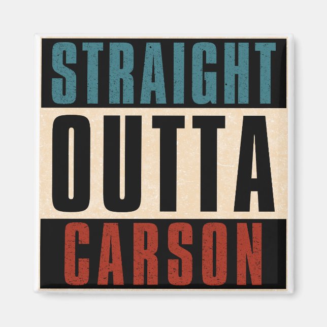 Íman Hetero Outta Carson California CA (Frente)