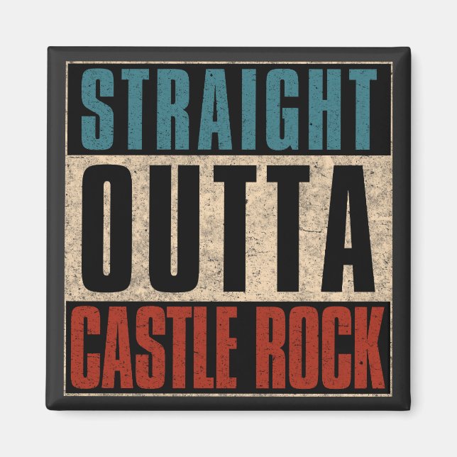Íman Hetero Outta Castle Rock Colorado CO (Frente)