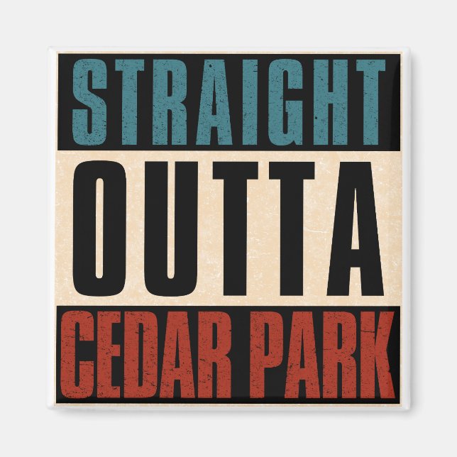Íman Hetero Outta Cedar Park Texas TX (Frente)