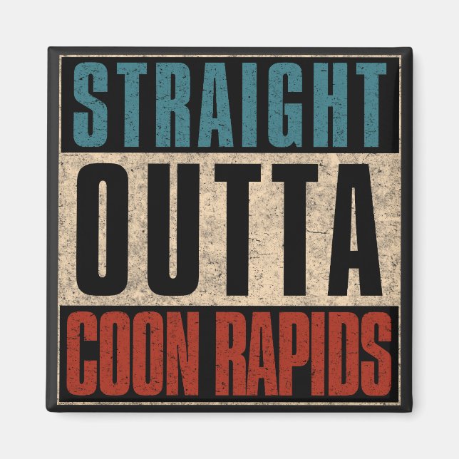Íman Hetero Outta Coon Rapids Minnesota MN (Frente)