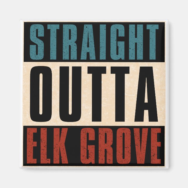 Íman Hetero Outta Elk Grove California CA (Frente)