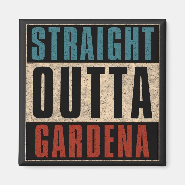 Íman Hetero Outta Gardena California CA (Frente)