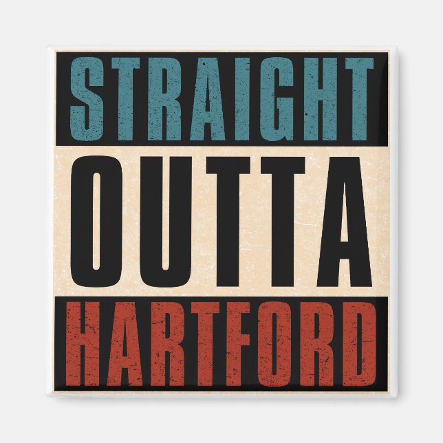 Íman Hetero Outta Hartford Connecticut CT (Frente)