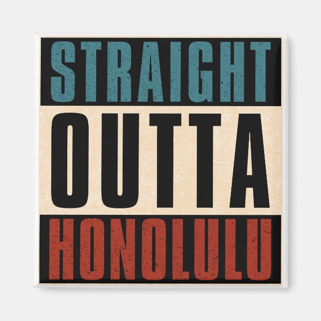 Íman Hetero Outta Honolulu Hawaii HI (Frente)