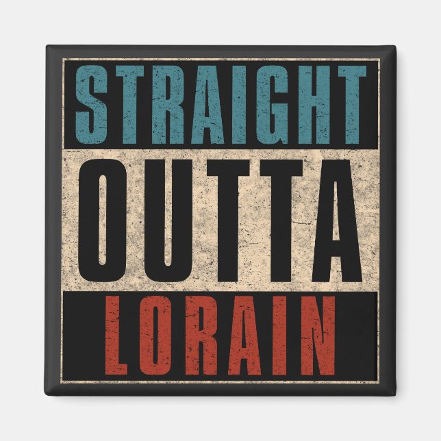 Íman Hetero Outta Lorain Ohio OH (Frente)