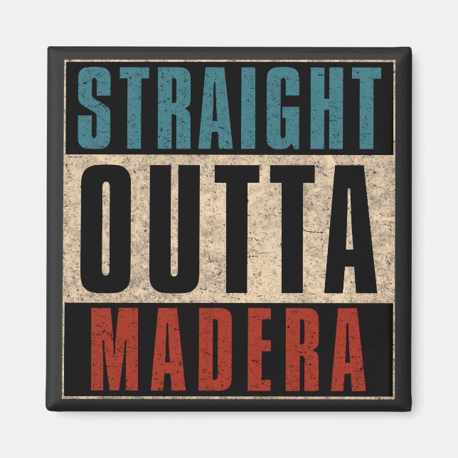 Íman Hetero Outta Madera California CA (Frente)