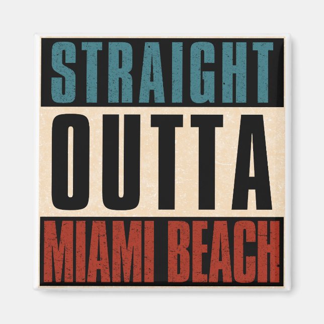 Íman Hetero Outta Miami Beach FL (Frente)