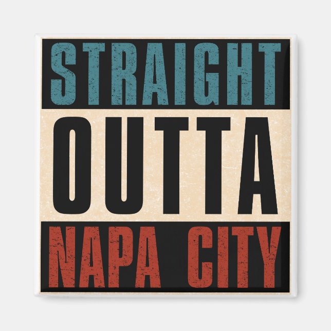 Íman Hetero Outta Napa Califórnia CA (Frente)