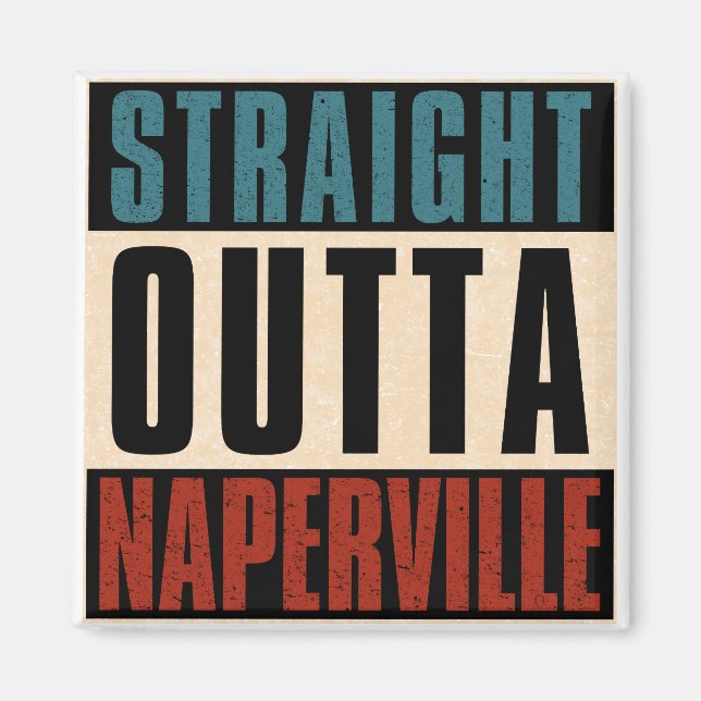 Íman Hetero Outta Naperville Illinois IL (Frente)