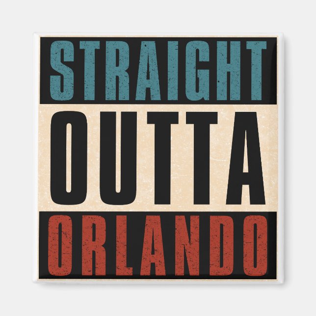 Íman Hetero Outta Orlando Florida FL (Frente)