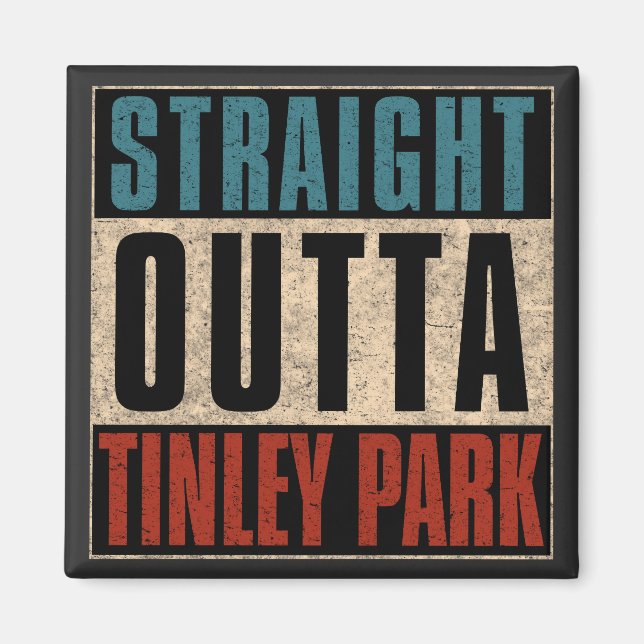 Íman Hetero Outta Tinley Park Illinois IL (Frente)