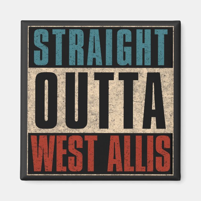 Íman Hetero Outta West Allis Wisconsin WI (Frente)