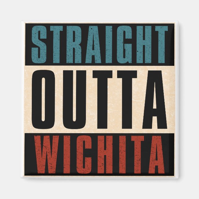 Íman Hetero Outta Wichita Kansas KS (Frente)