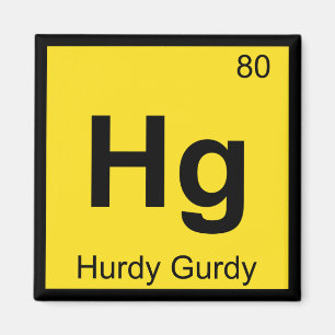 Íman Hg - Música de Hurdy Gurdy Química Tabela Periódic