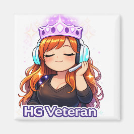 Íman HG Veteran: Elite Crown Avatar Magnet