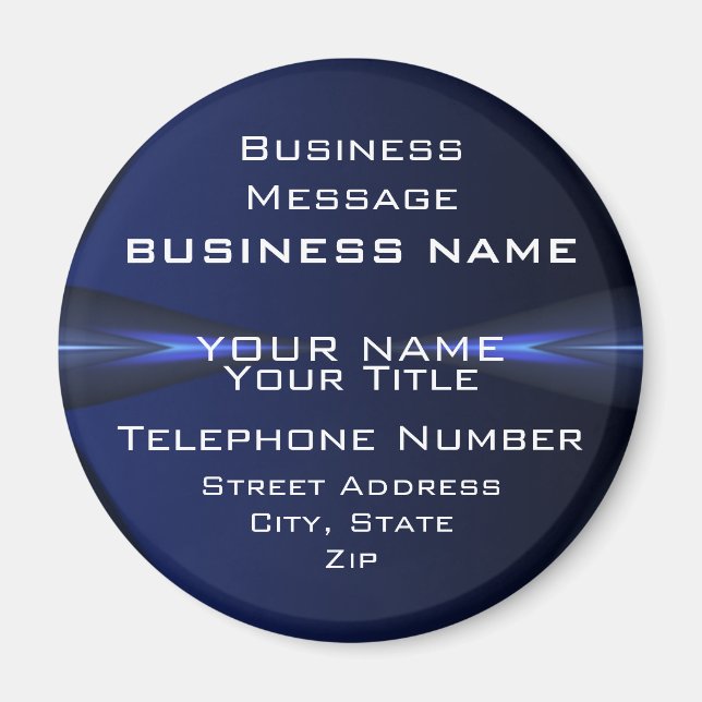 Íman Hi Tec Futurical Business Magnets (Frente)