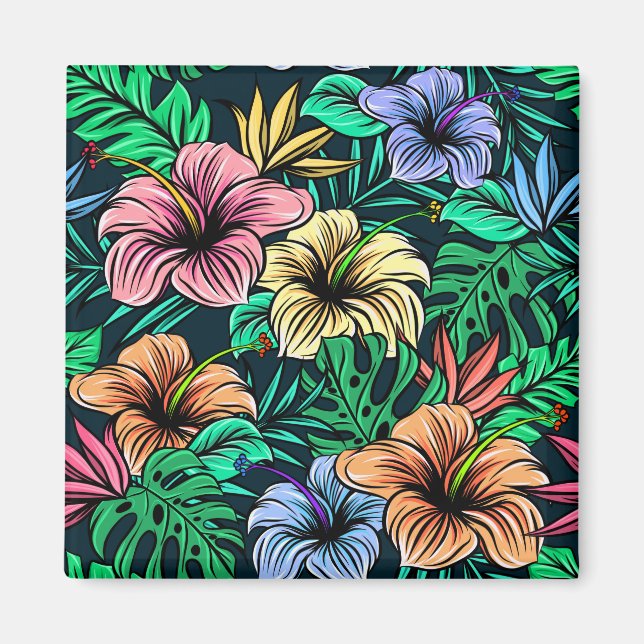 Íman Hibiscus (Frente)