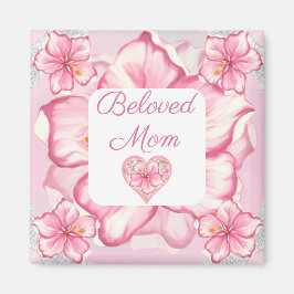 Íman Hibiscus & Lace PINK