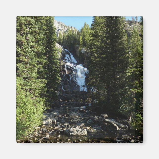 Íman Hidden Falls no Parque Nacional Grand Teton (Frente)