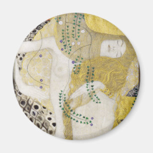 Íman Hidra (serpentes de água I) por Gustav Klimt