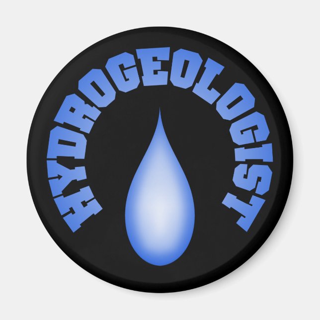 Íman Hidrogeologista Magnet (Frente)