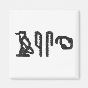 Íman Hieroglyphics do cérebro