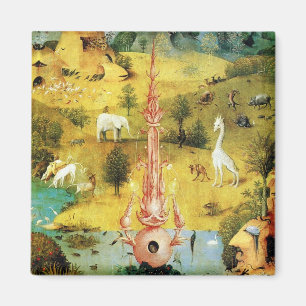 Íman Hieronymus Bosch que pinta a arte