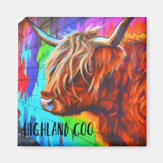 Íman Highland coo magnet