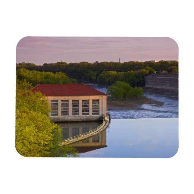 Íman Highland Park Powerhouse e Dam (Horizontal)