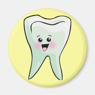 Íman Higienista dental do dentista engraçado