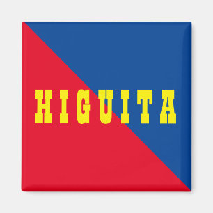 Íman Higuita Vermelha Personalizada Amarela