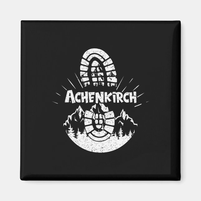 Íman Hiker Achenkirch Tyrol Áustria Vacinação (Frente)