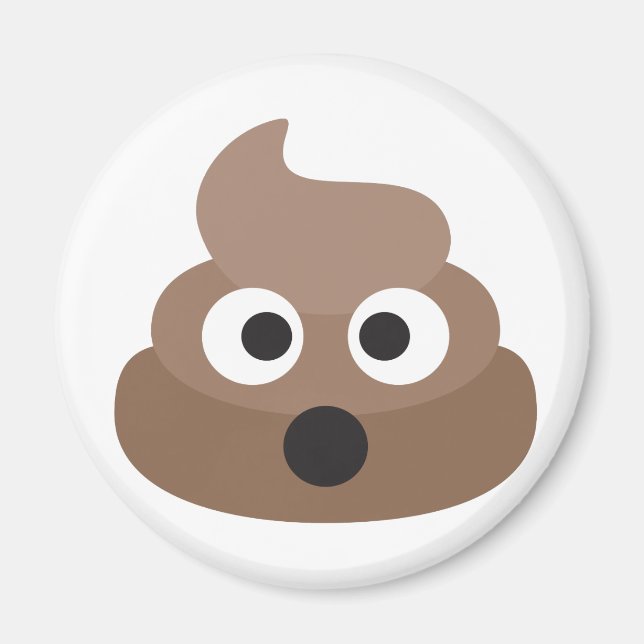 Íman Hilarious chocou Emoji Poop (Frente)