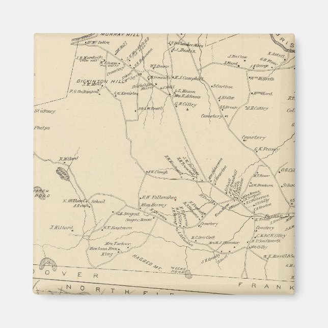 Íman Hill, Canterbury (Frente)